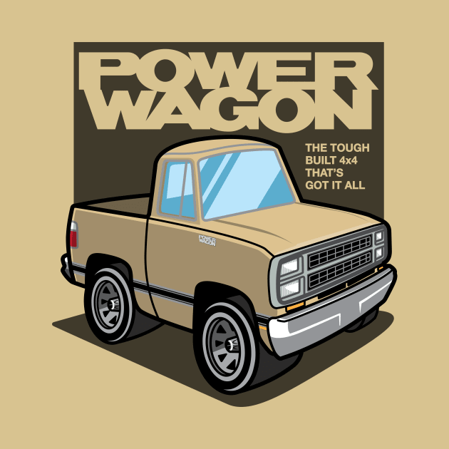 Cashmere - Power Wagon (1980) by jepegdesign