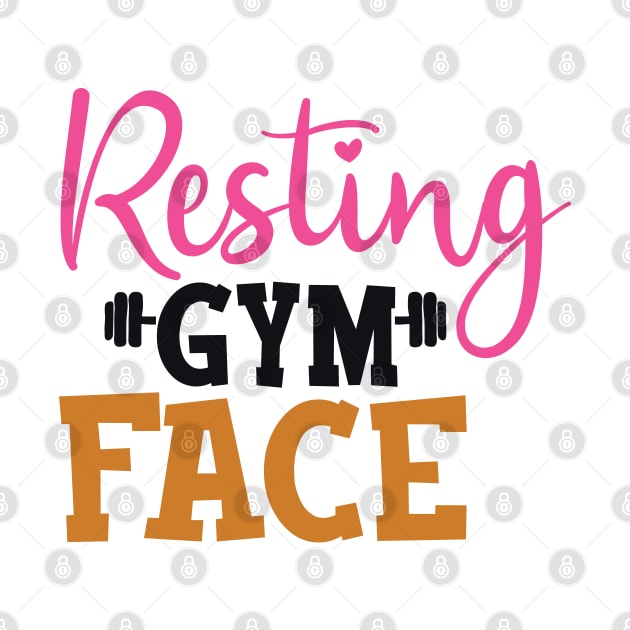 Resting gym face by BKDesigns