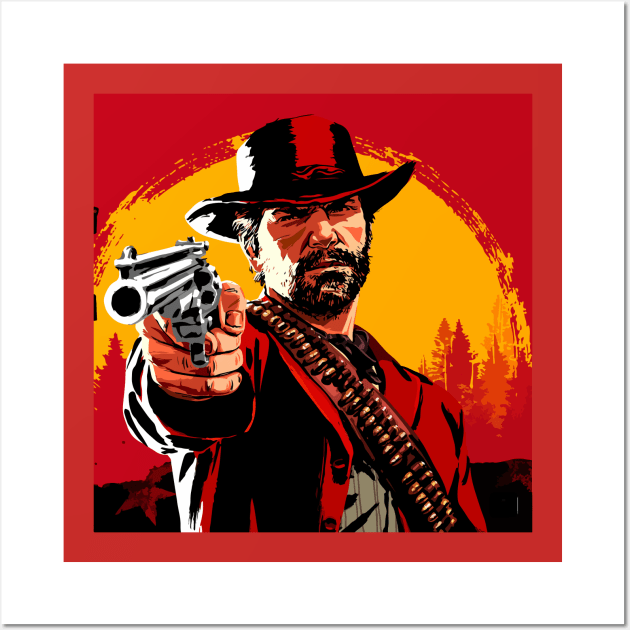 Arthur Morgan Stickers for Sale