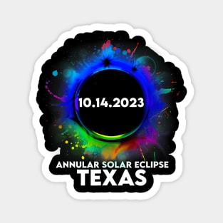 Annular Solar Eclipse October 14 2023 Texas Magnet