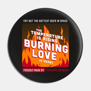 Deep Rock Galactic Burning Love Beer from the Abyss Bar Pin