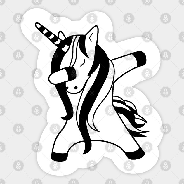 Dab Unicorn Tee Perfect Cute Gift Idea For Birthday Dabbing