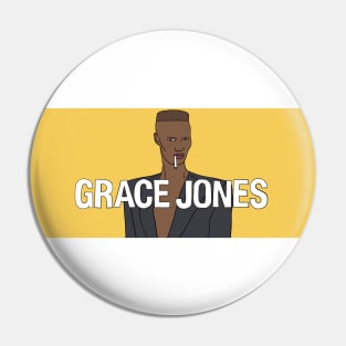 Grace Jones Pin