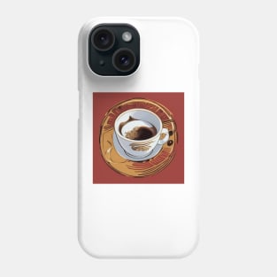 Coffee Cafe Vintage Retro Decaf Roast Phone Case