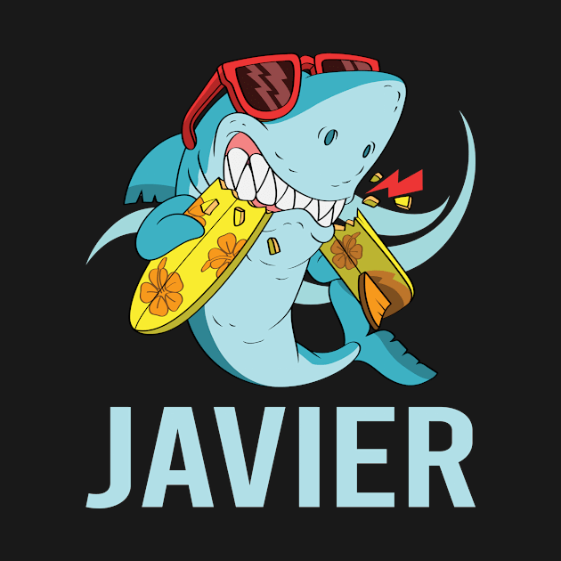 Funny Shark - Javier Name by songuk