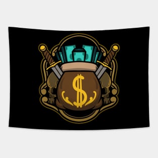 money bag logo Tapestry