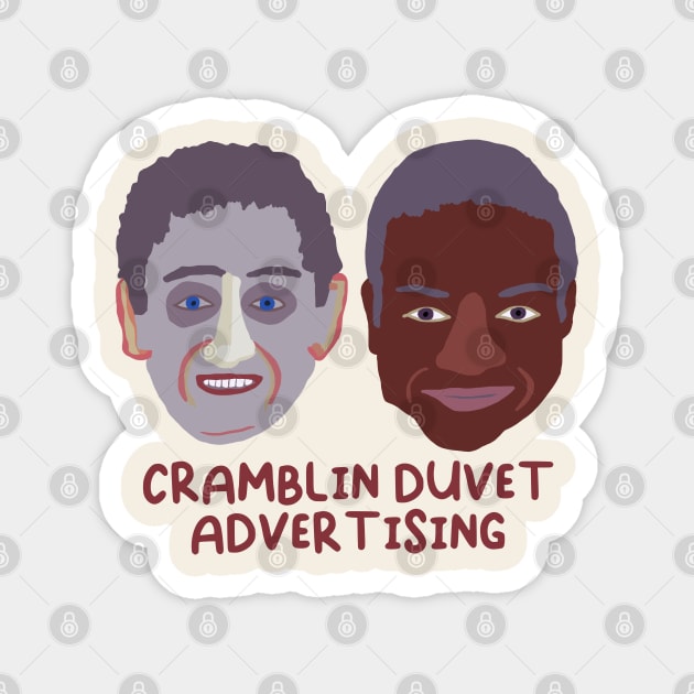 CRAMBLIN DUVET ADVERTISING Magnet by darklordpug