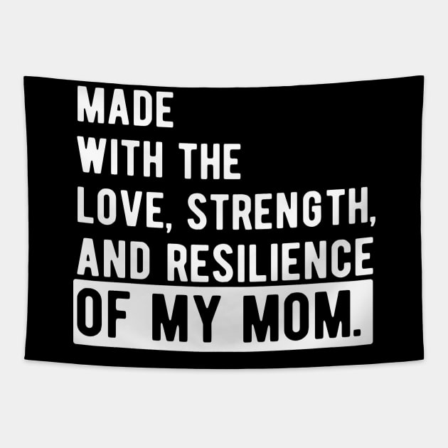 made with the love, strength, and resilience of my mom Tapestry by Gaming champion