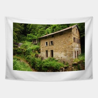 Abandoned Mill Near Salino Tapestry