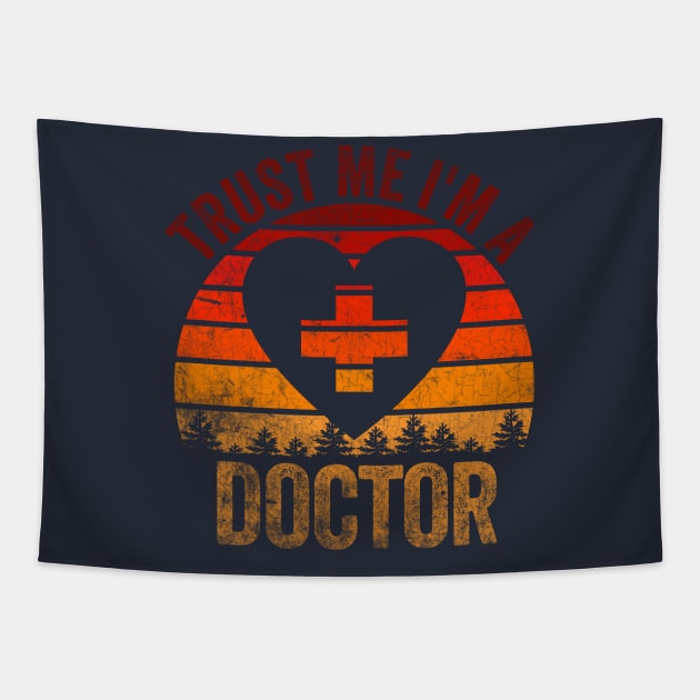 Trust Me I'm a Doctor Tapestry by Top Art