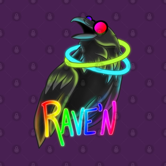Raving Raven by BinxetyBinx