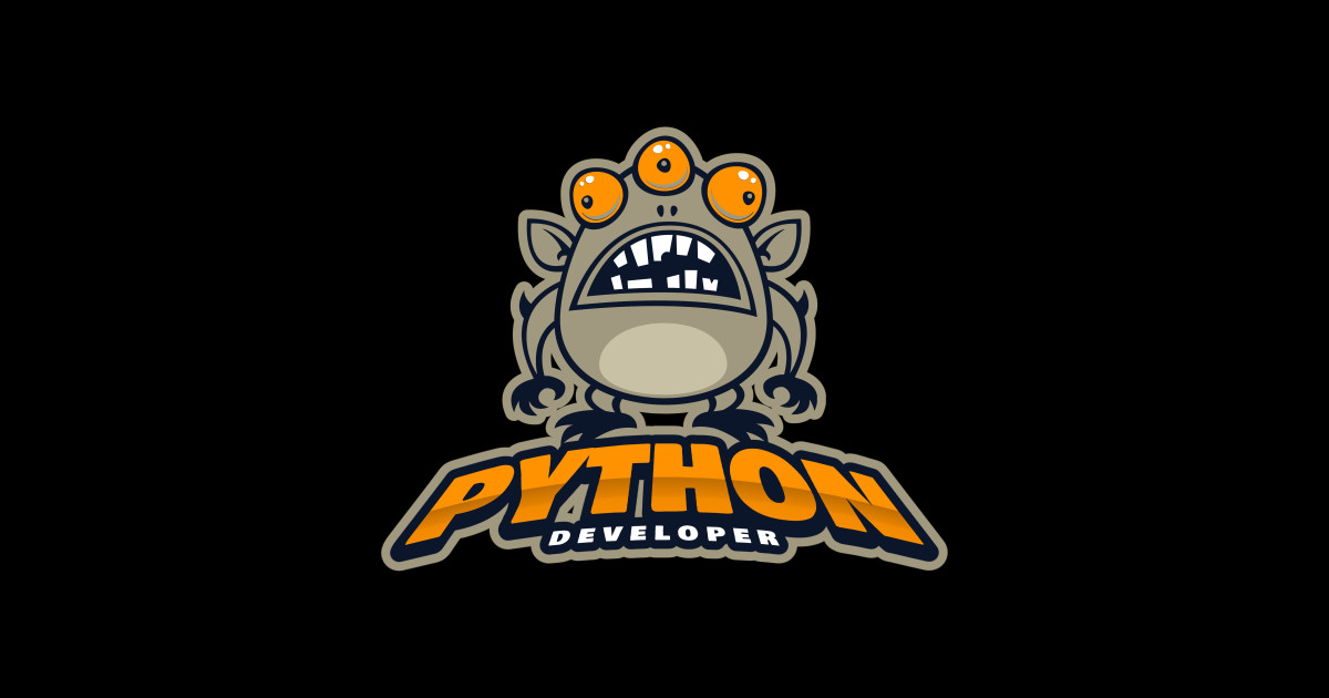 Best Python Developer - Python - Sticker | TeePublic