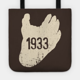 1933 KONG FOOTPRINT Tote