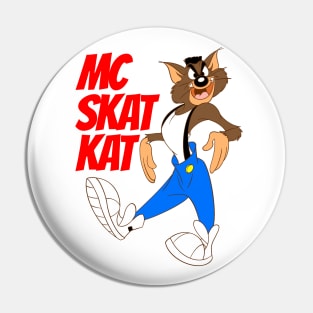 MC Skat Cat Pin