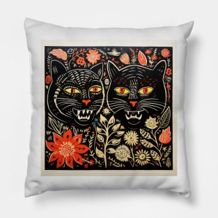 Mexican Jaguar Cuteness Pillow