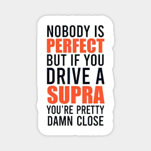 Toyota Supra Owners Magnet