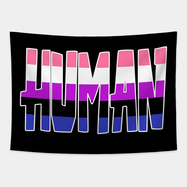 Human Gender Fluid Tapestry by Fig-Mon Designs