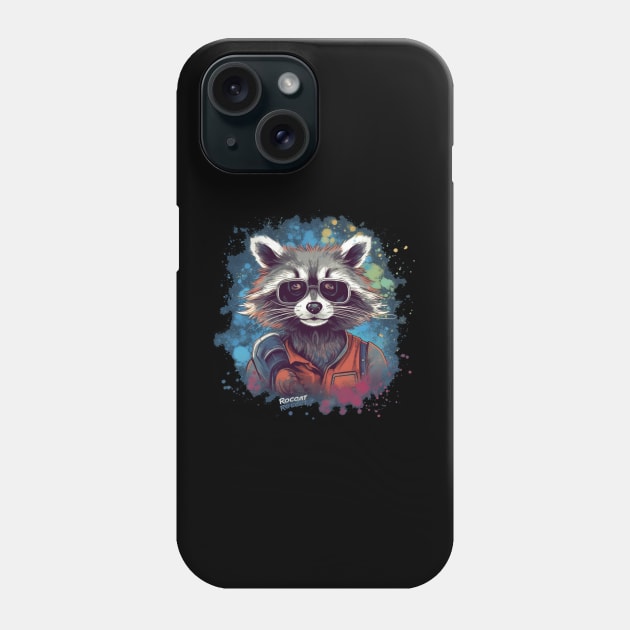 rocket raccoon Phone Case by Pixy Official