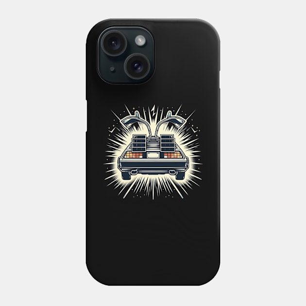 The Delorean Phone Case by Shawn's Domain