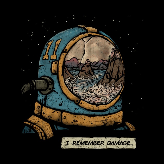 I Remember Damage by kg07_shirts