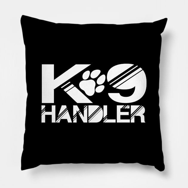 K-9 Handler Pillow by OldskoolK9