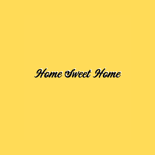 Home Sweet Home - Mustard Yellow by TheWildOrchid