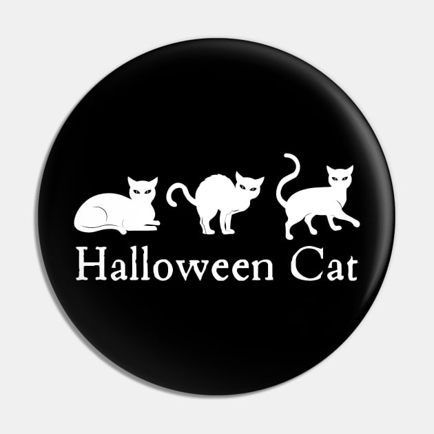 Halloween Cat Horror Cat Pin by Pastel Potato Shop