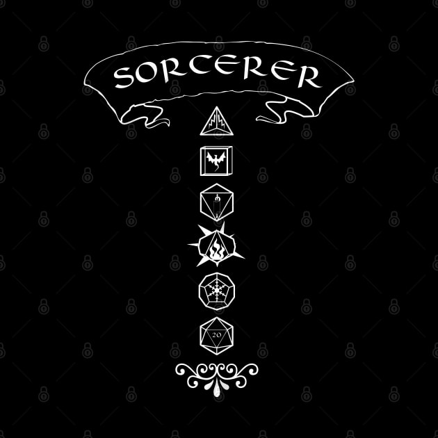 RPG Class: Sorcerer by PlusOneDesigns