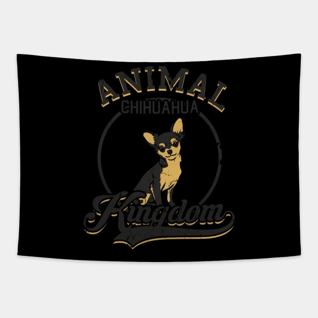 Animal Kingdom Chihuahua 2 Tapestry by absolemstudio