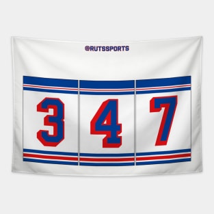 Rep Your Area Code (NYR 347) Tapestry