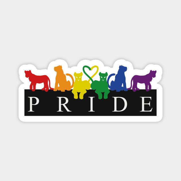 Gay Lion Pride Magnet by Ausplosion