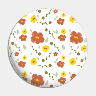 Floral Pattern with clear background Pin