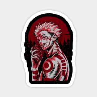 Jujutsu Kaisen Sukuna King Returns Art Magnet