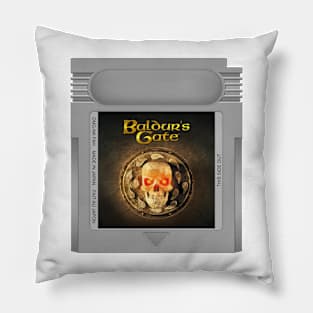 Baldur's Gate Game Cartridge Pillow