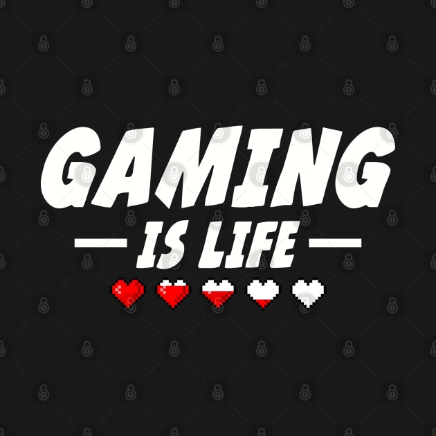 Gaming is Life Health Bar by rebuffquagga