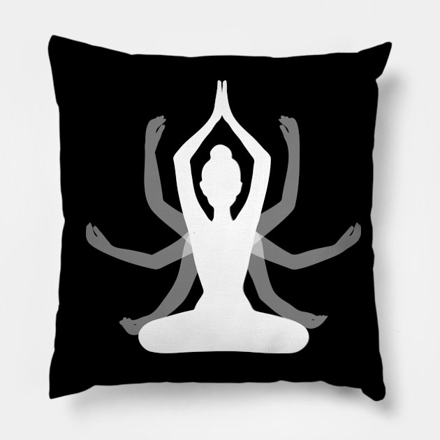 Yoga Lover Pillow by Utopia Shop