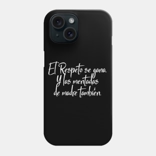 "Elige tu estilo, elige tu actitud. 🚀✨ ¡Y lleva contigo el respeto que te mereces!" Phone Case