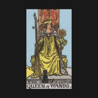 Tarot Card = Queen of Wands T-Shirt