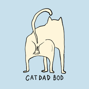 Cat Dad Bod T-Shirt