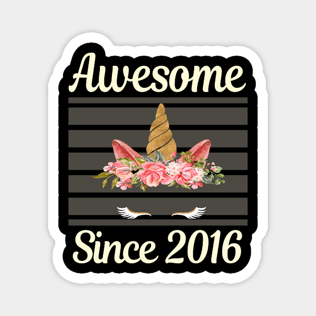 Unicorn 2016 Magnet by lainetexterbxe49