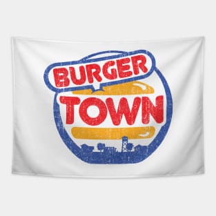 Burger Town (Variant) Tapestry