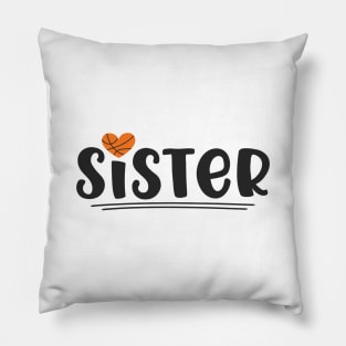 Basketball Sister Pillow