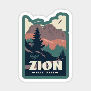 Zion National Park Utah Magnet