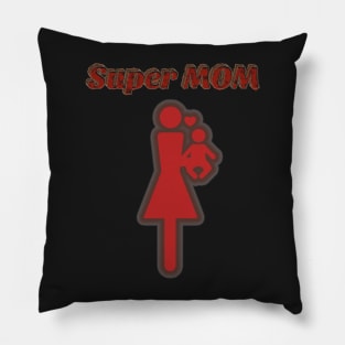 SUPER MOM DESIGN Pillow