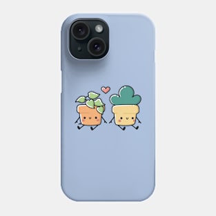 kawaii plants Phone Case