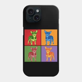 Brightly Colored Chihuahuas Phone Case