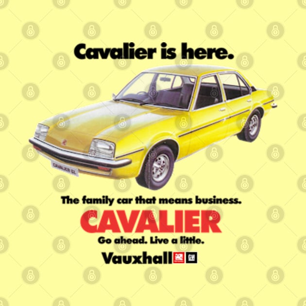 VAUXHALL CAVALIER - advert by Throwback Motors