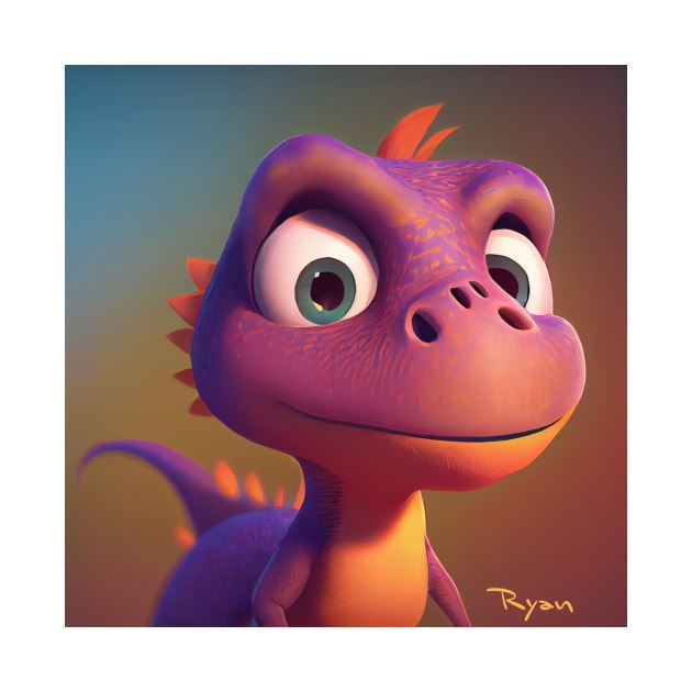 Baby Dinosaur Dino Bambino - Ryan by KOTOdesign