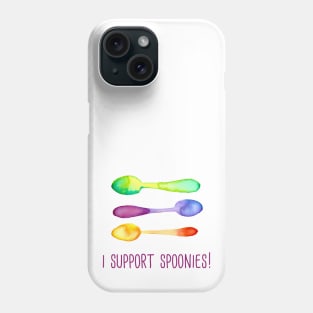 I Support Spoonies! Phone Case