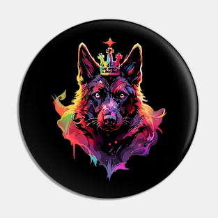 german shepherd Pin